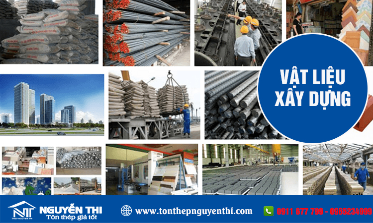Báo giá vật liệu xây dựng mới nhất tháng 9, 2022 - VLXD Nguyễn Thi